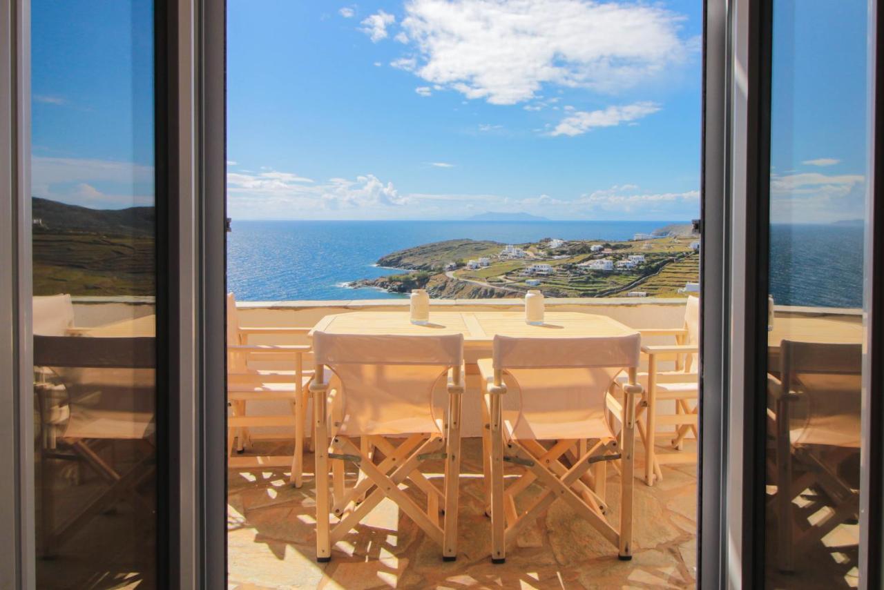 Iliopetra Residence Agios Romanos Exterior foto