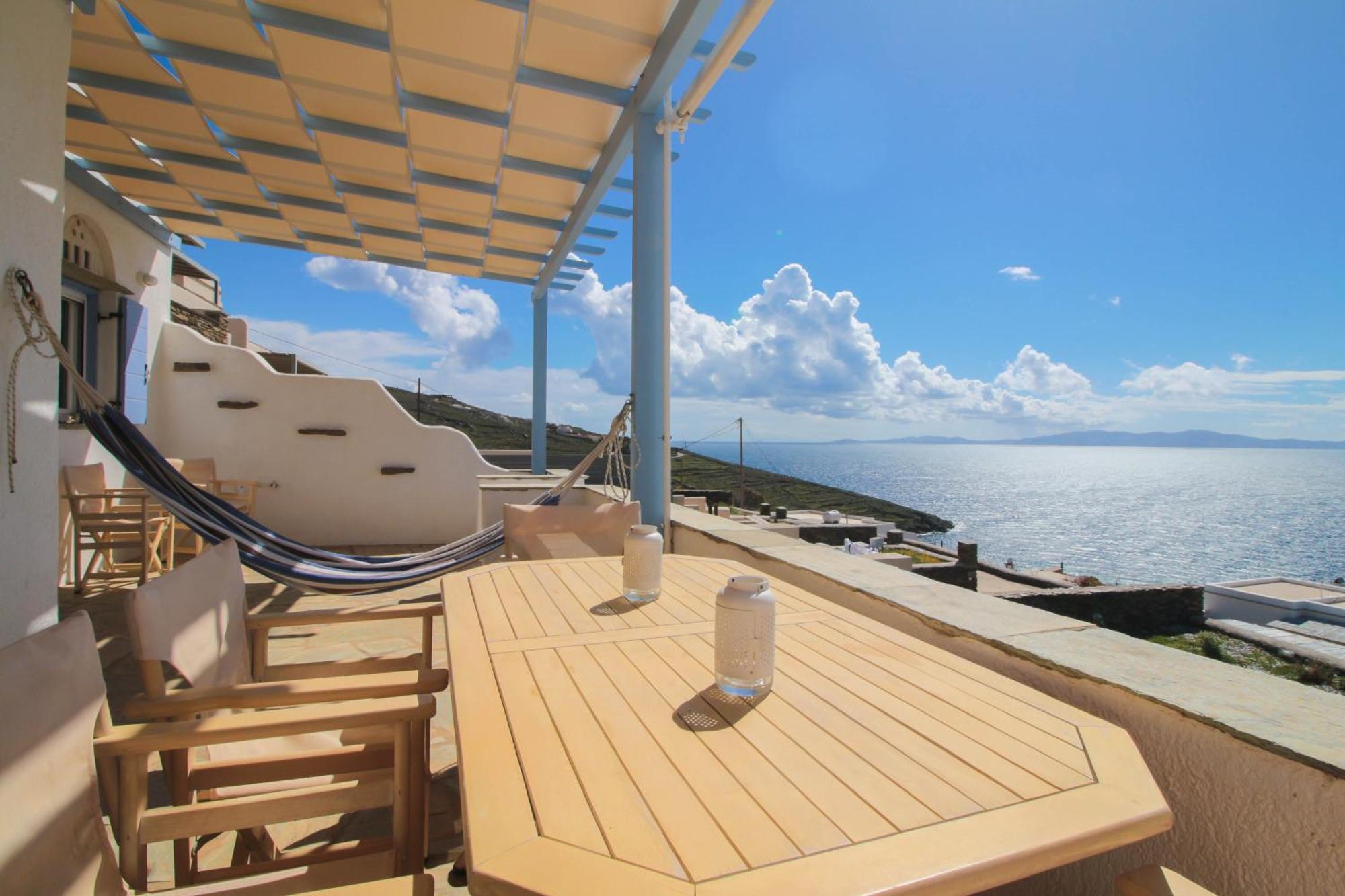 Iliopetra Residence Agios Romanos Exterior foto